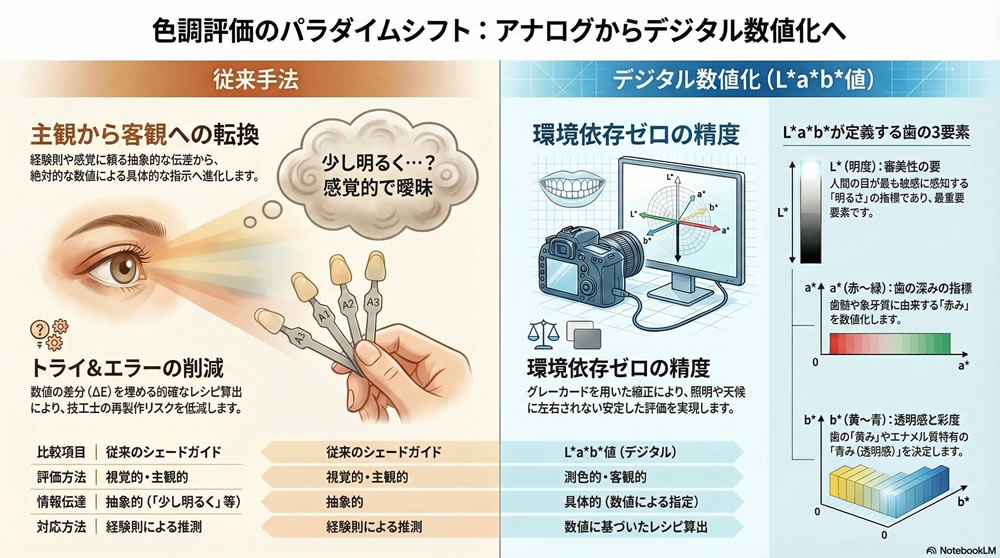 色調評価のパラダイム・シフト